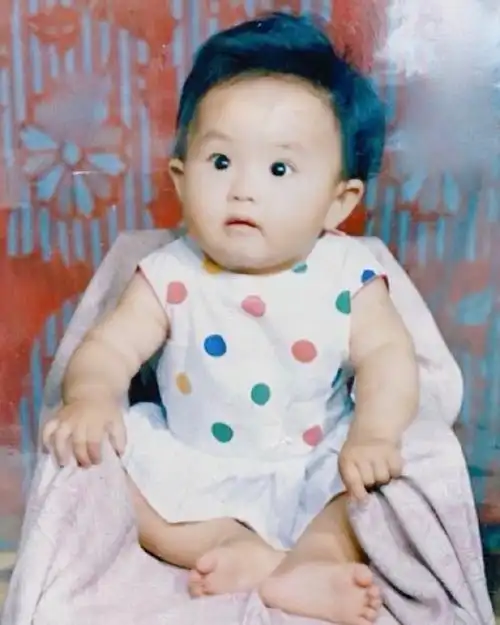 宋茜童年照##宋茜ins