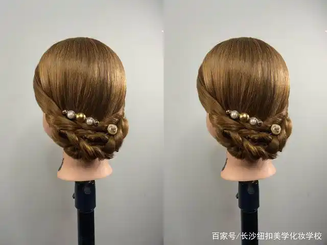韩式发型盘发编发14种,简单又好看,端庄大气!