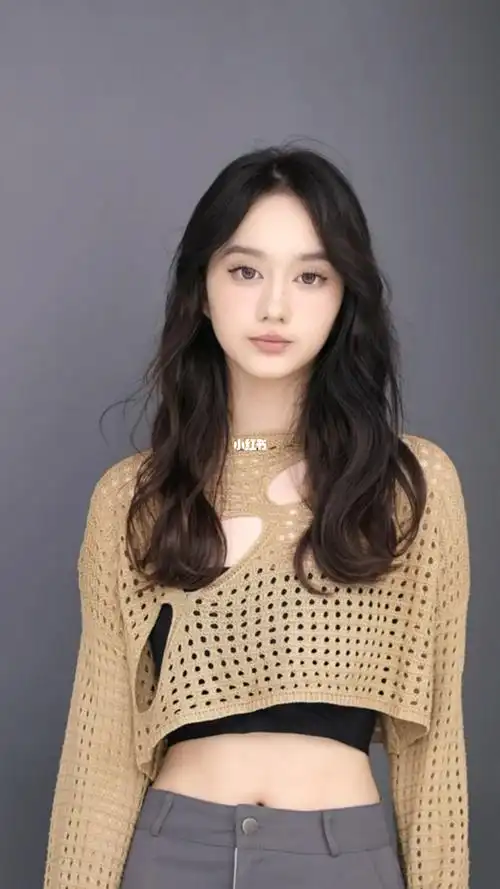 中长发女生标配法式大波浪卷发好打理