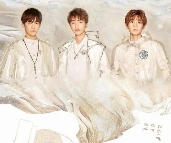 tfboys最新海报曝光梦幻视感下少年英气流光溢彩