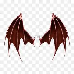 红色恶魔魔鬼翅膀