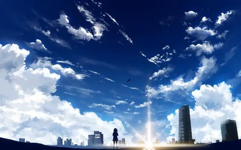 【4k/无水印/动漫风景素材】每一帧都是壁纸(需要自取)_哔哩哔哩_bili