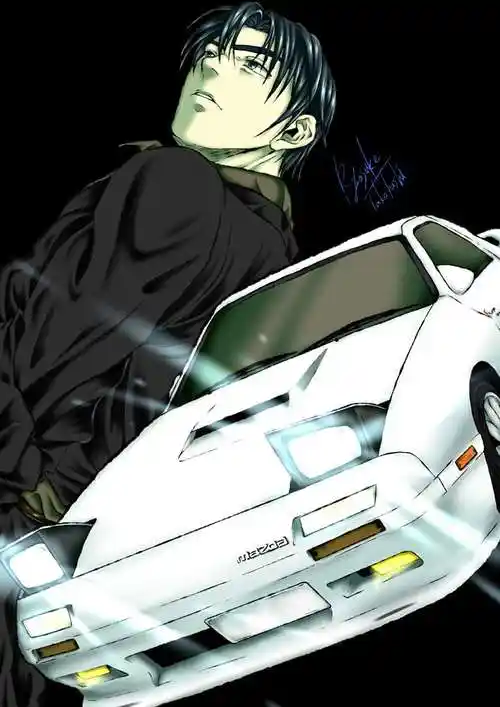 车手不需要女孩,《头文字d》pixiv同人插画图片