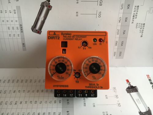 法国 syrelec dvlr2 230v上下速度继电器dirt2 110v 电流继电器