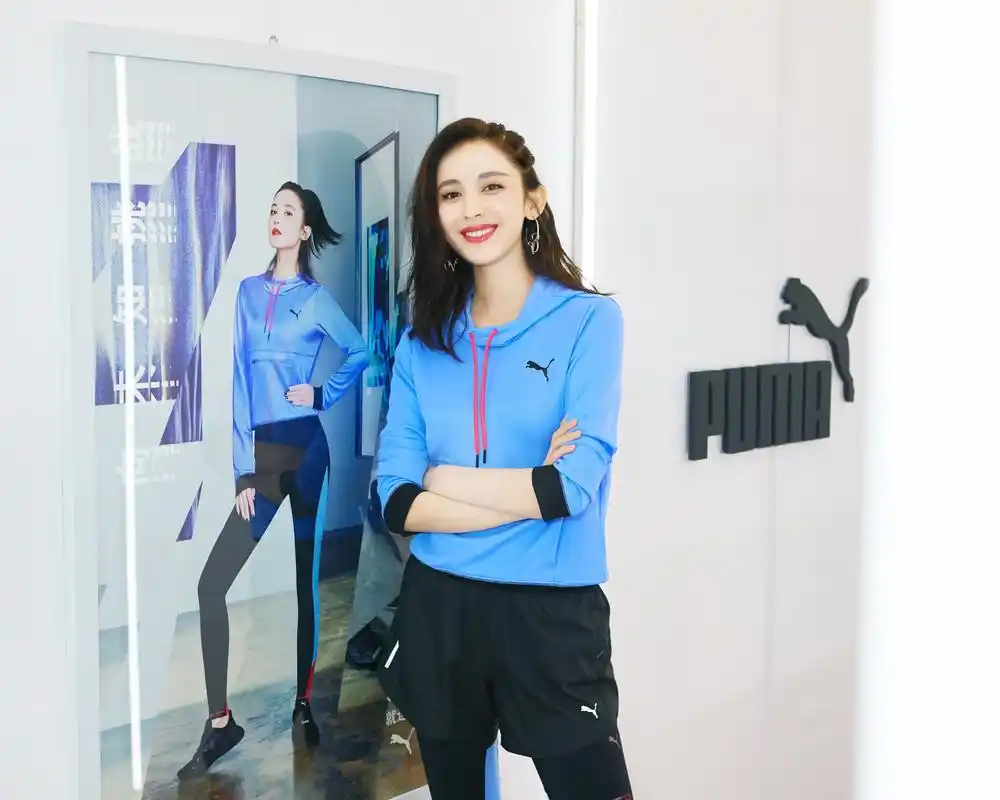 今日,古力娜扎现身puma彪马"向未知挑战"运动派对,登上"puma挑战号"
