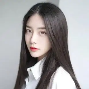 假发女中长发网红中分黑长直发无刘海自然套头仿真发全头套式