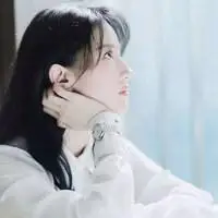 侧脸仙气女生头像 侧面可爱仙气风格女生头像_微信头像图片大全