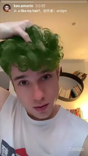 绿色头发特效我i了