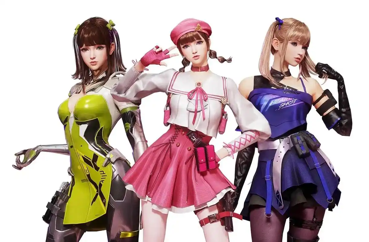 穿越火线女团壁纸.#游戏 #穿越火线#女团 - 抖音