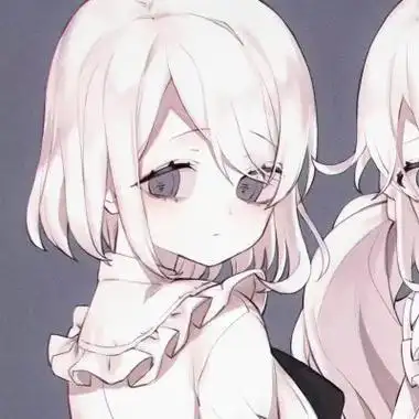 闺蜜头像女生可爱动漫