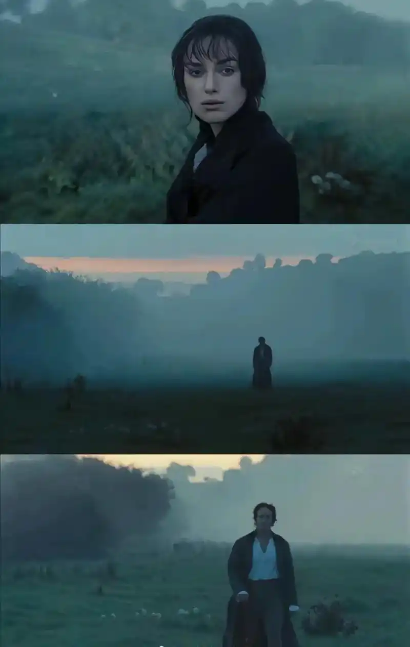 傲慢与偏见经典电影 永远被达西先生晨雾中走来这一幕感动!# - 抖音