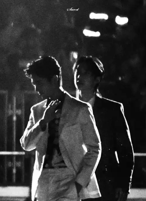 博君一肖陈情令王一博肖战同框合影