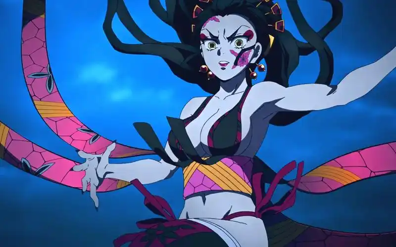 95"堕姬战斗的样子太美了吧~"95