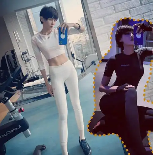 深挖大美女张蓝心!_运动_女神_青春