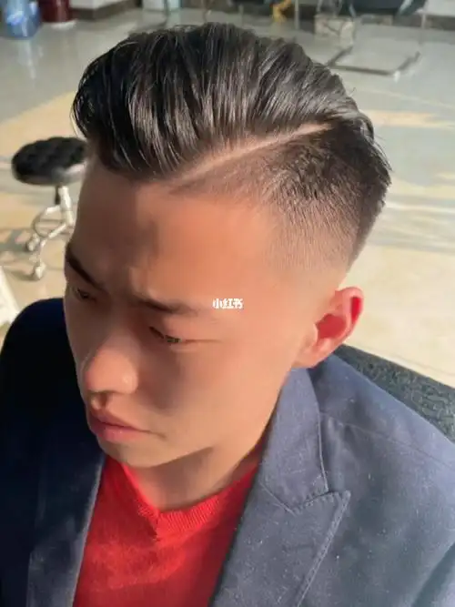 男士侧背头