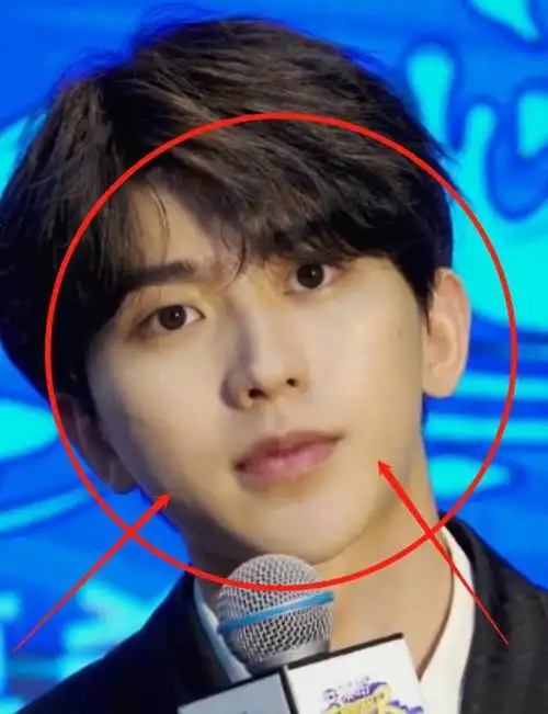 蔡徐坤现身跑男直播活动无美颜镜头怼脸拍这皮肤状态让人看愣