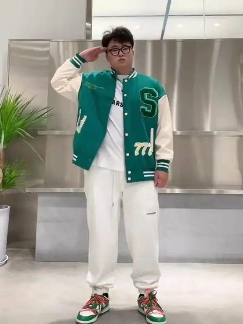 胖胖男生国庆穿什么