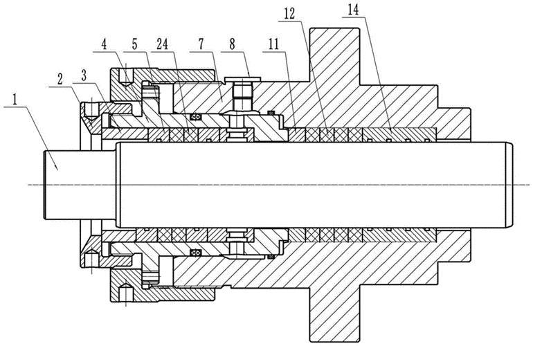 背景技术:填料密封是动设备中主要使用的密封形式,填料密封的原理是