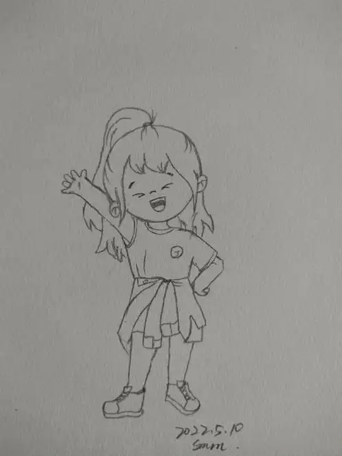 自学画画  #简笔画 #简笔画教程  #绘画 #我的绘画成长史  #独居女孩