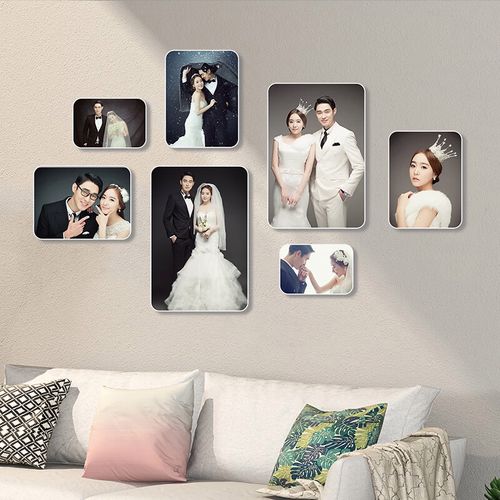 乔伊布依简约照片墙装饰客厅卧室餐厅创意组合沙发婚纱照相框挂墙相片