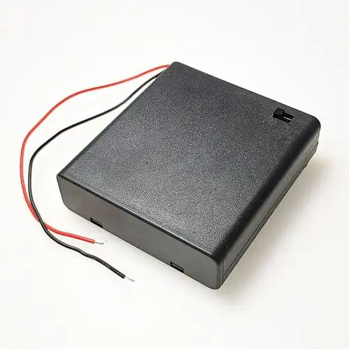 电池号号伏带开关座子壳仓6vdiy材料电池盒