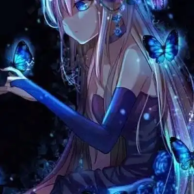 超好看黑暗系女生头像黑化动漫女生头像