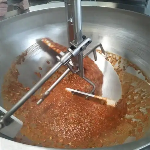 辣椒酱炒锅 开店专用调料行星炒锅 大型酱料炒锅