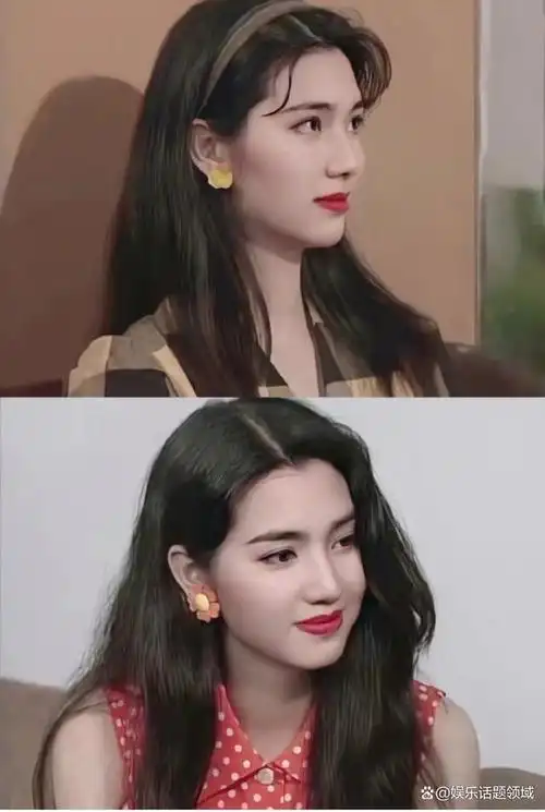 港星女明星年轻时风姿各异