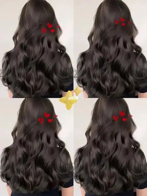 慵懒法式卷特别适合圆脸方脸女孩子昆明烫发