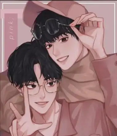 肖战王一博卡通图片情侣头像 卡通头像图片大全 -【爱个性】