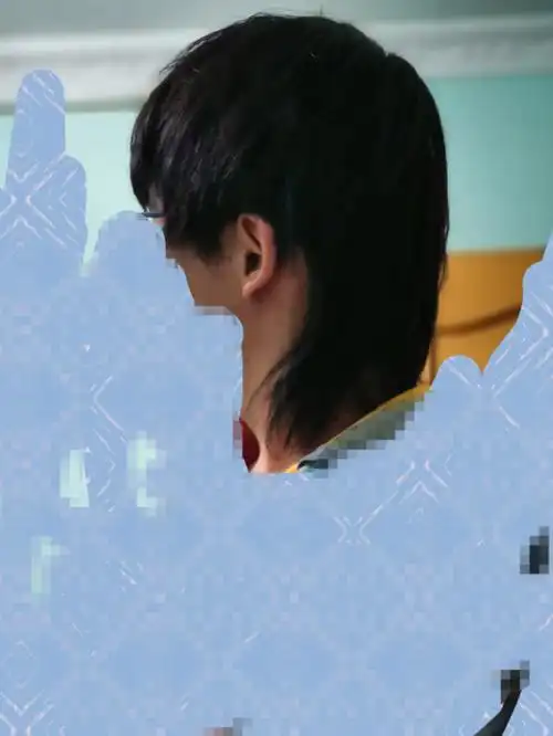 我原本是图5这样的,狼尾烫的纹理#狼尾  #狼尾发型