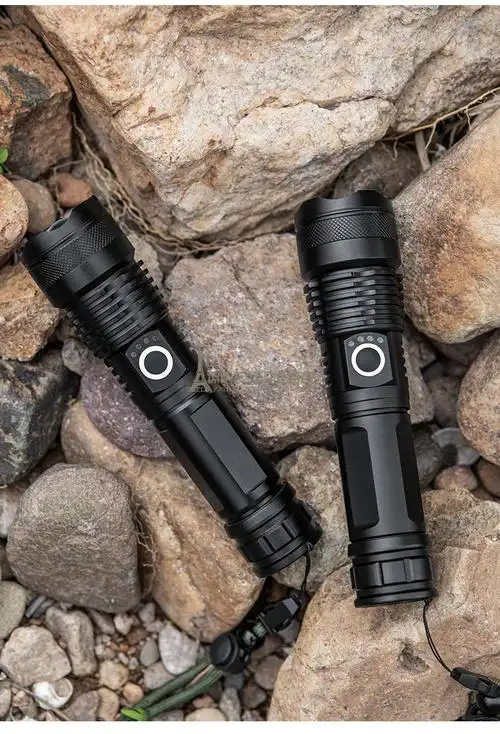 德国进口灯芯强光手电筒可充电户外远射超亮迷你小型便携探照灯多功能