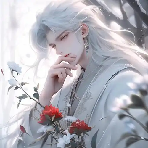 超美氛围感古风情头#情侣头像##唯美图片