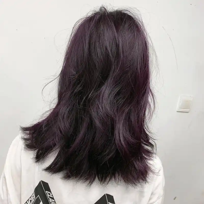 黑紫系发色