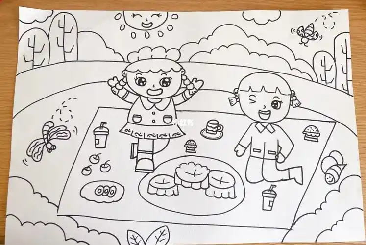 今日份打卡一起去野餐快乐的一天