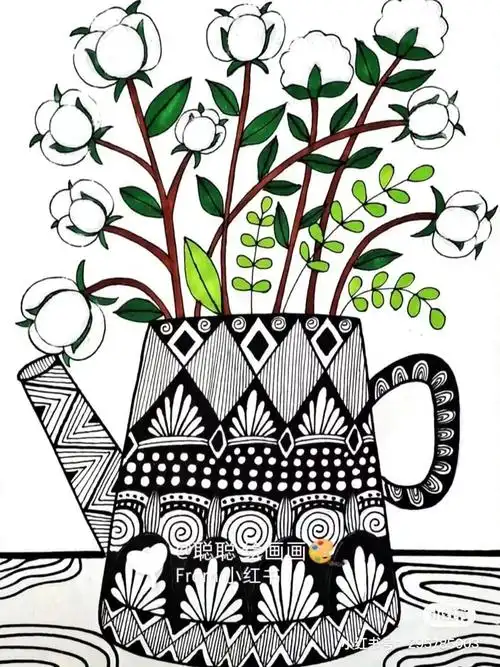 线条画图片大全简单(50种创意线描) - 赤虎壹号