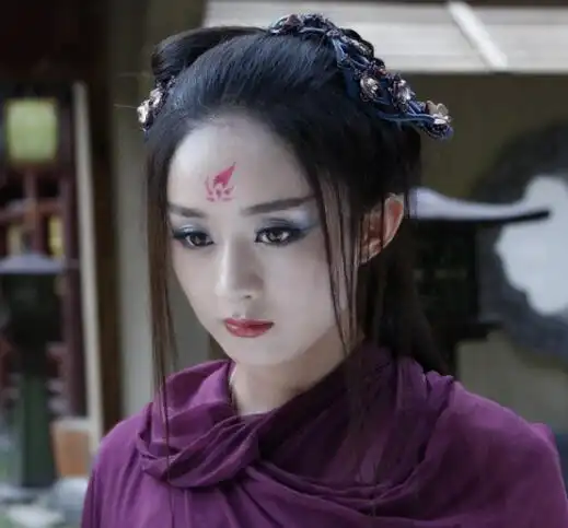 图赵丽颖花千骨成魔照片汇总小骨变身妖神尽显霸气