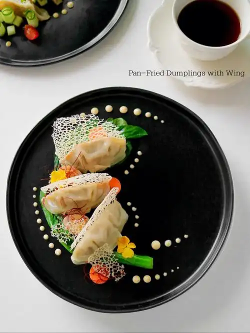 仪式感brunch雪花金丝煎饺摆盘合集