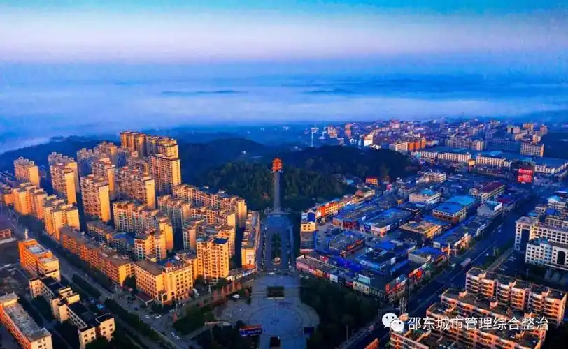 邵东市区这几天美极了