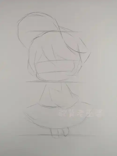 动漫人物手绘教程我的世界q版适合零基础