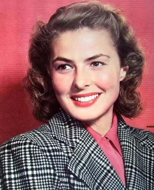 老照片上帝的玫瑰英格丽褒曼4