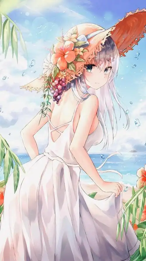 来换一张壁纸吧~性感清新唯美动漫美女4.26