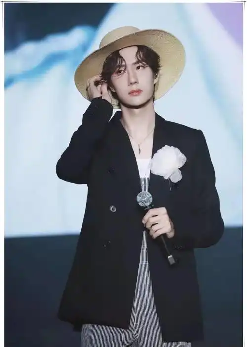 王一博陈情令演唱会戴着草帽出镜被批太丑得知原因网