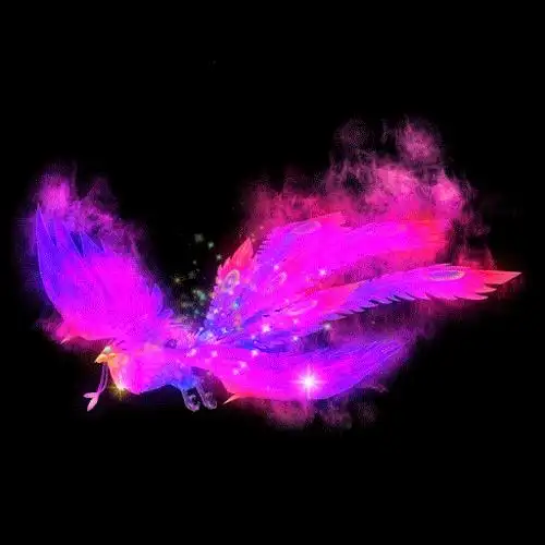 鸿鹄鹓鶵(yuān chú)青鸾朱雀凤凰: 凤凰,百鸟之王,祥瑞的象征,雄为