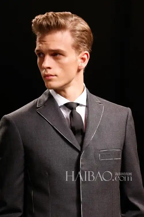 解读2014春夏男士最潮发型趋势之绅士英伦大背头