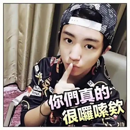 王俊凯表情包|早期的凯子哥