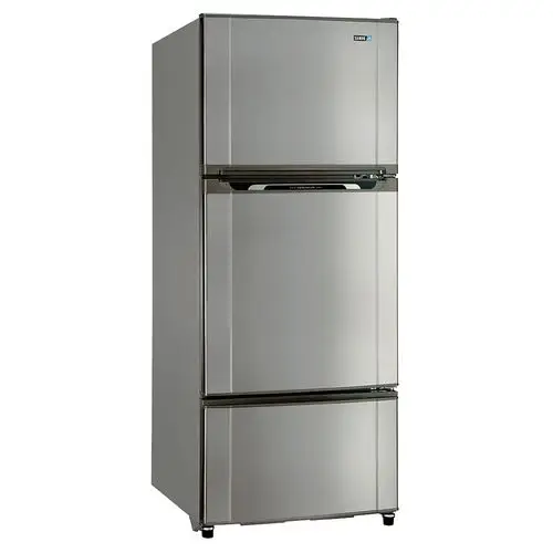 【sampo声宝 】580l时尚风三门冰箱sr-m58gv(s3) 不锈钢色