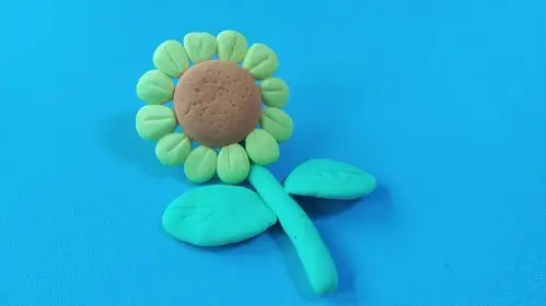 粘土花朵最漂亮的粘土手工