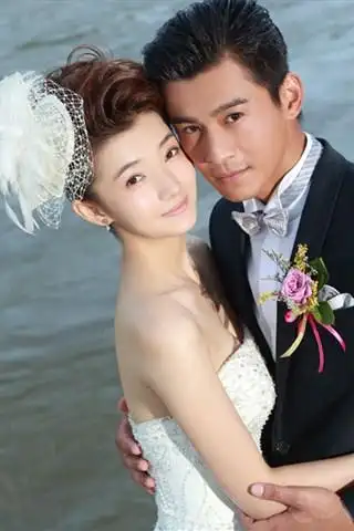 唯美婚纱照《求爱嫁期》手机壁纸