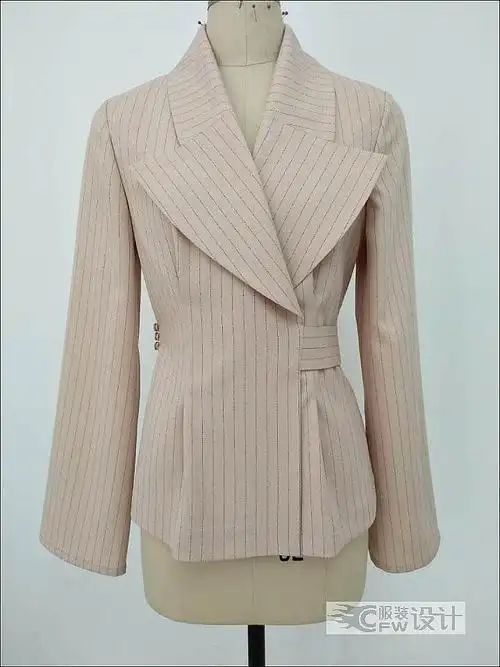 休闲西装作品-休闲西装款式图